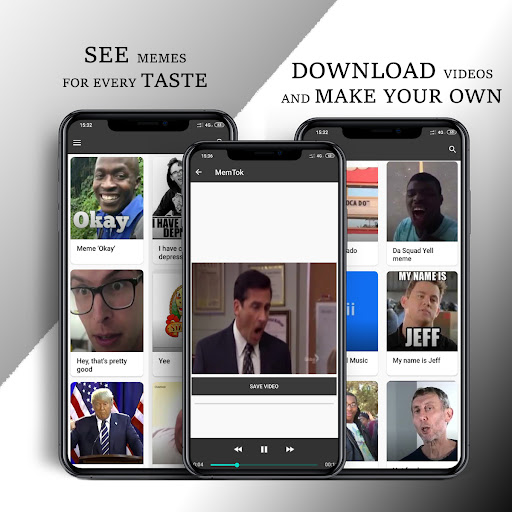 Android application MemTok - all memes in one app screenshort