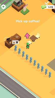 Latte Shop: idle life tycoon - Screenshot 1