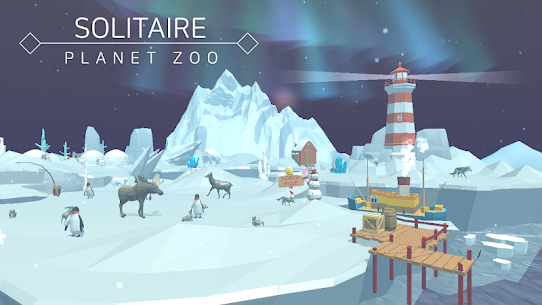 Solitaire : Planet Zoo Premium Apk 4