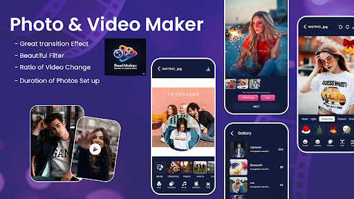 ReelMaker Photo to Video 2025 — скриншот 1