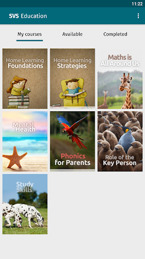 Android application SVS Education screenshort