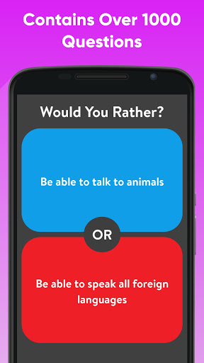 Would You Rather Choose? - Party Game 1