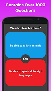 Would You Rather Choose? Unknown