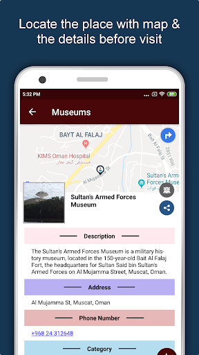 Muscat Travel & Explore, Offli Screen 2