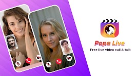 screenshot of Popa Live Video Call