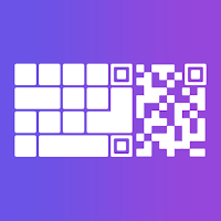 Barcode & QR code Keyboard