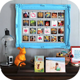 DIY photo frame ideas icon