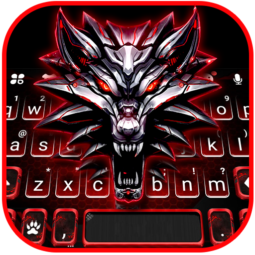 Iron Wolf 3D Theme logo