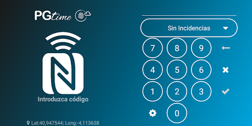 PGTime - Control horario Screen 2