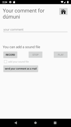 Android application Dictionnaire Bambara - Fr screenshort
