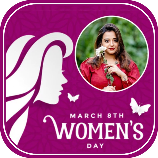 Women's Day Photo Frame - AppWisp.com