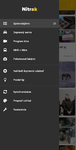 Android application Nitrak screenshort