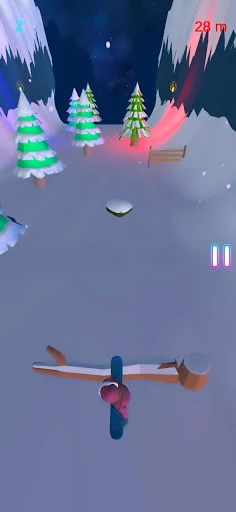 snowSki 3D - Screenshot 3