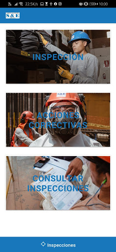 Inspecciones S&E Screen 2