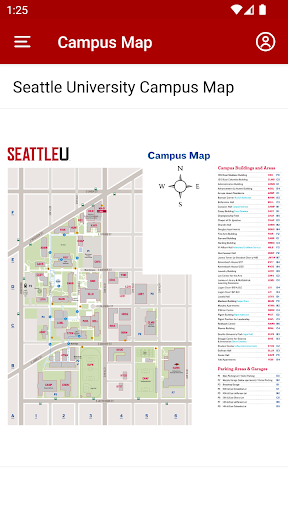 Seattle University Orientation Screen 2