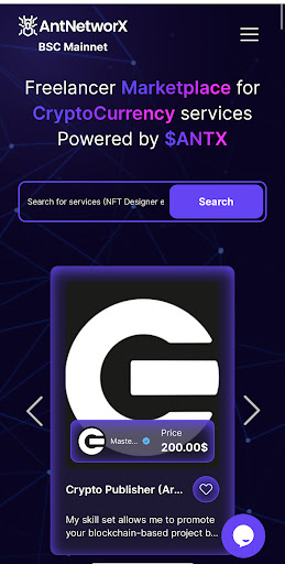 AntXWork Screen 2