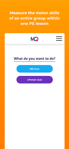 Android application MQ Scan & Lifestyle Quiz app screenshort