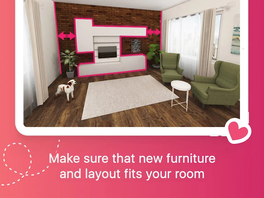 CREATE ROOMS WITH FULL FURNITURE