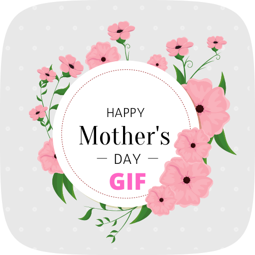 Happy Mothers Day GIF logo