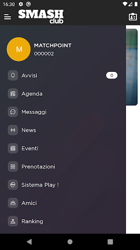 Smash Club Screen 2