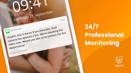 Android application Amaryllo screenshot