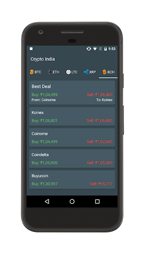 Crypto India - Coin Exchange R Screen 3