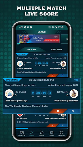 Cricket Live Score - Live Line