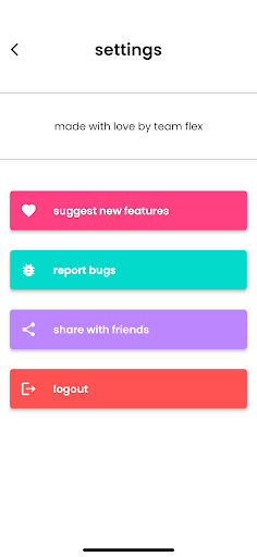 Flex: compliment your friends Screen 3