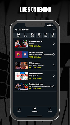 DAZN: Watch Live Sports 7