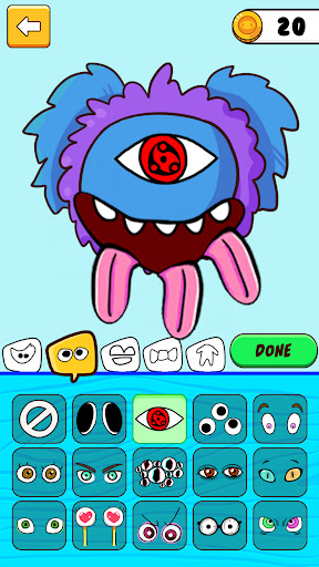 Mix Monster Makeover: DIY Game Screen 2