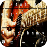 Guitarist keyboard theme icon