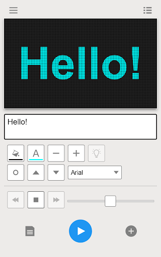 Screenshot of LED Scroller - LED Text Banner