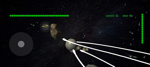 Android application Space Steps screenshort