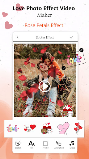 Love Photo Video Maker Screen 3