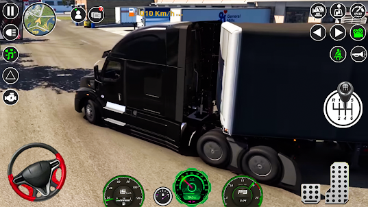 American Cargo City Driving 3D