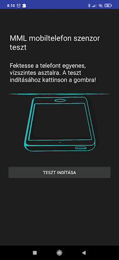 MML mobile tester Screen 2