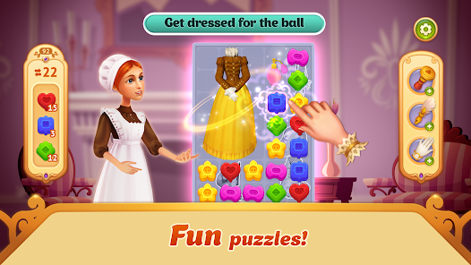 Storyngton Hall Match 3 games MOD APK 81.1.0 (Unlimited Stars) Android