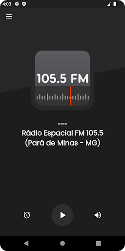 Android application Rádio Espacial FM 105.5 screenshort