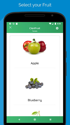 ClariFruit - Know Your Produce Screen 2