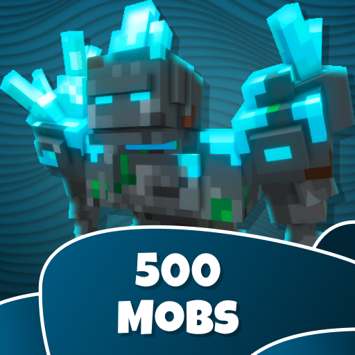 500 Mobs for Minecraft logo
