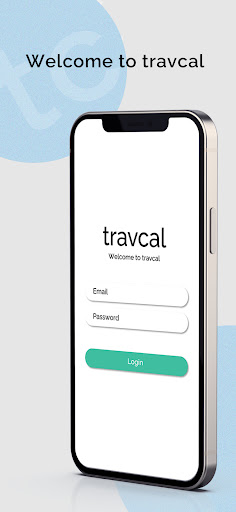 Android application travcal screenshort