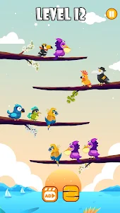 Color Bird Sort - Puzzle Bird