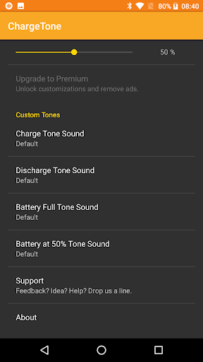 ChargeTone - Notifications Screen 2