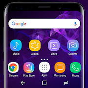  Galaxy S9 purple Theme 
