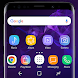 Galaxy S9 purple Theme