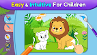 screenshot of Coloring games for kids: 2-5 y