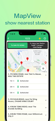 Minibus Timer - 專線小巴到站時間 Screen 3