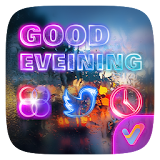 Good Evening V Launcher Theme icon