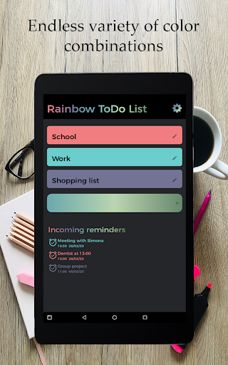 Rainbow TO-DO List and Tasks