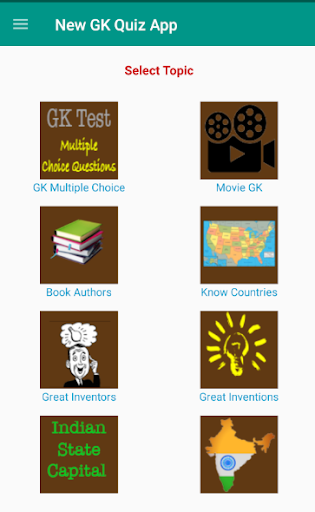 GK Questions Quiz App General Knowledge Test Game